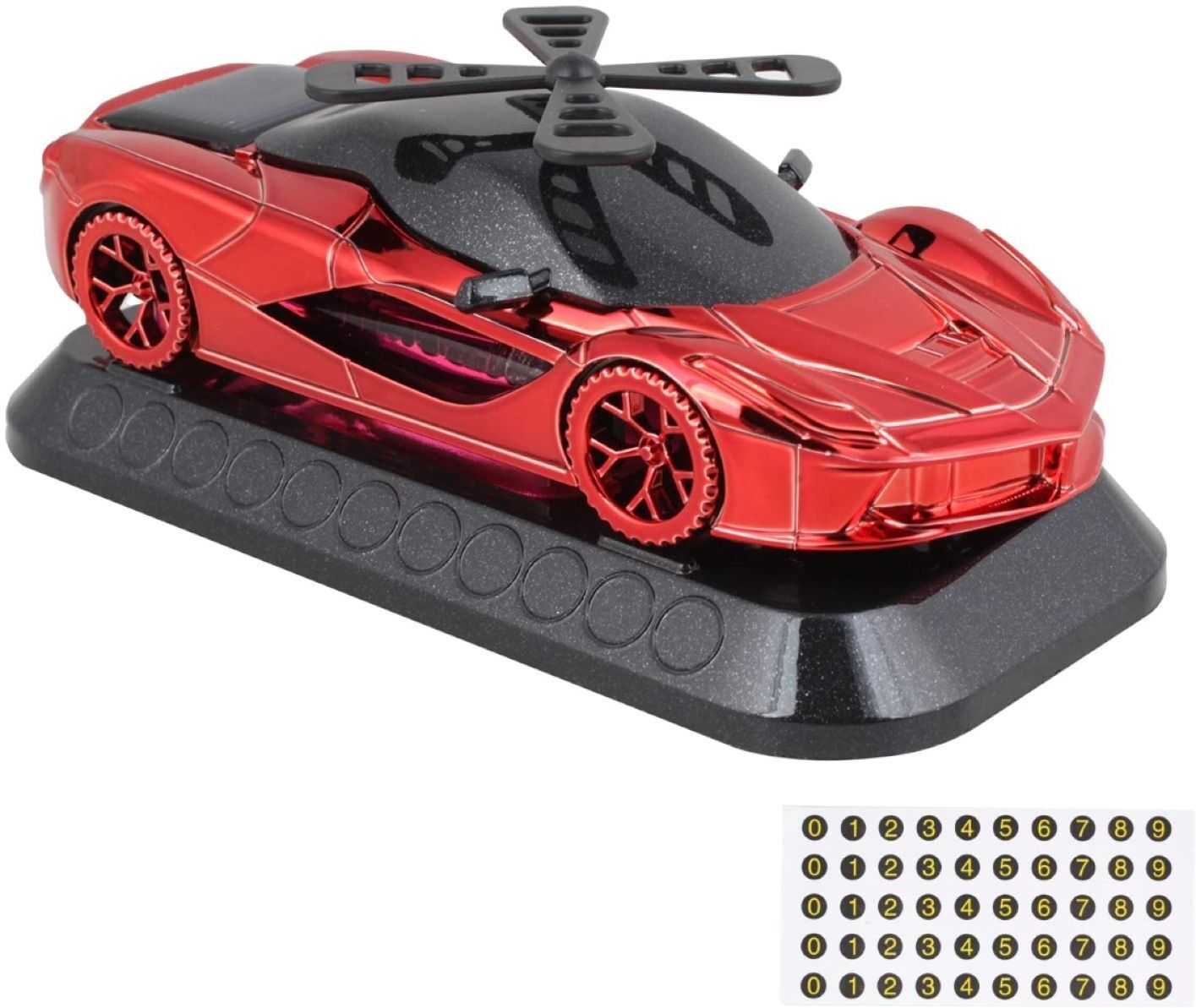 Inditradition Car Dashboard Perfume Diffuser Inbuilt Refillable Botle Car Air Freshner &Solar Home & office Diffuser-image-46