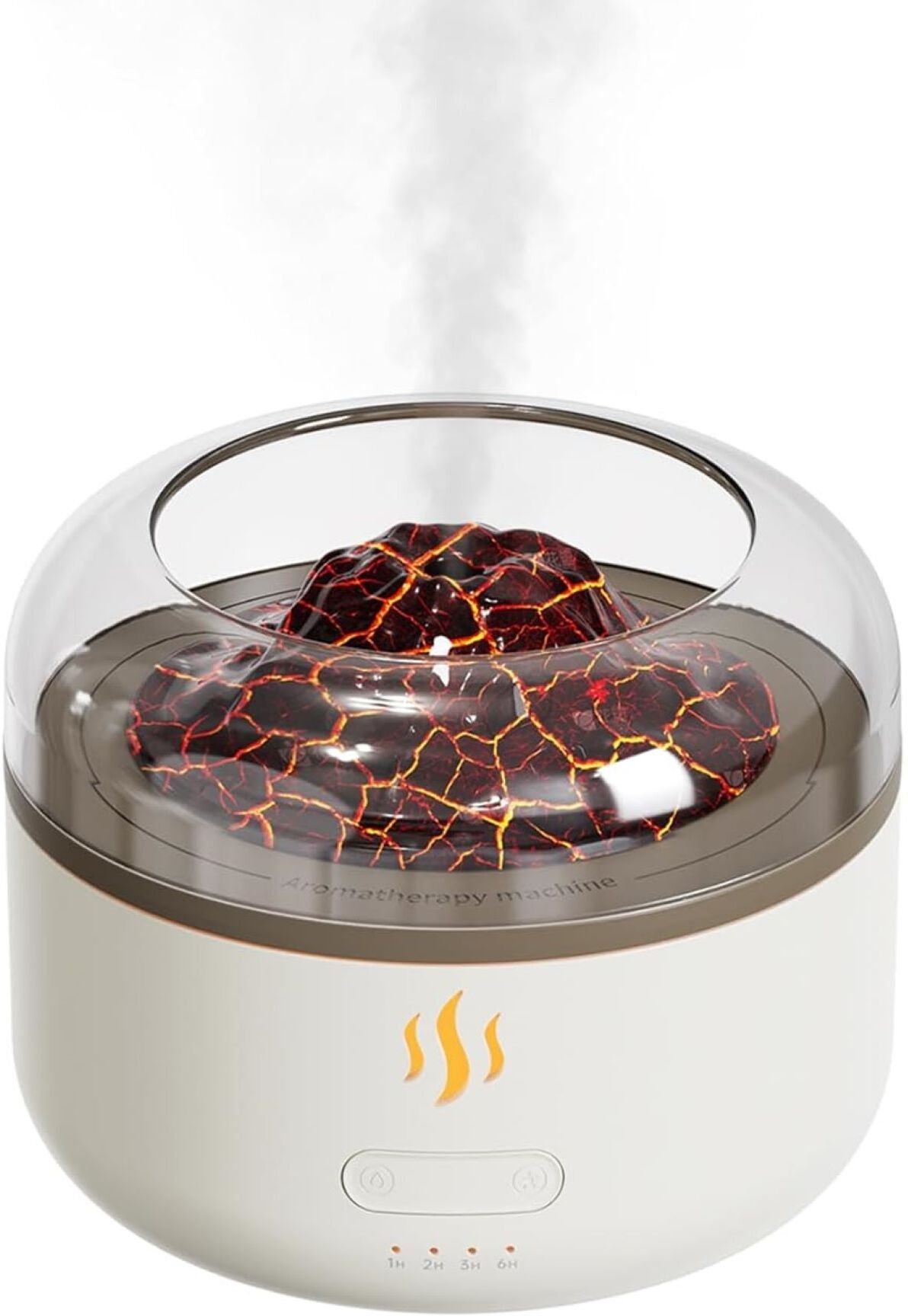 Inditradition Volcano Flame Aroma Humidifier & Home Ultrasonic Essential Oil Aroma Diffuser Home Diffuser-image-47