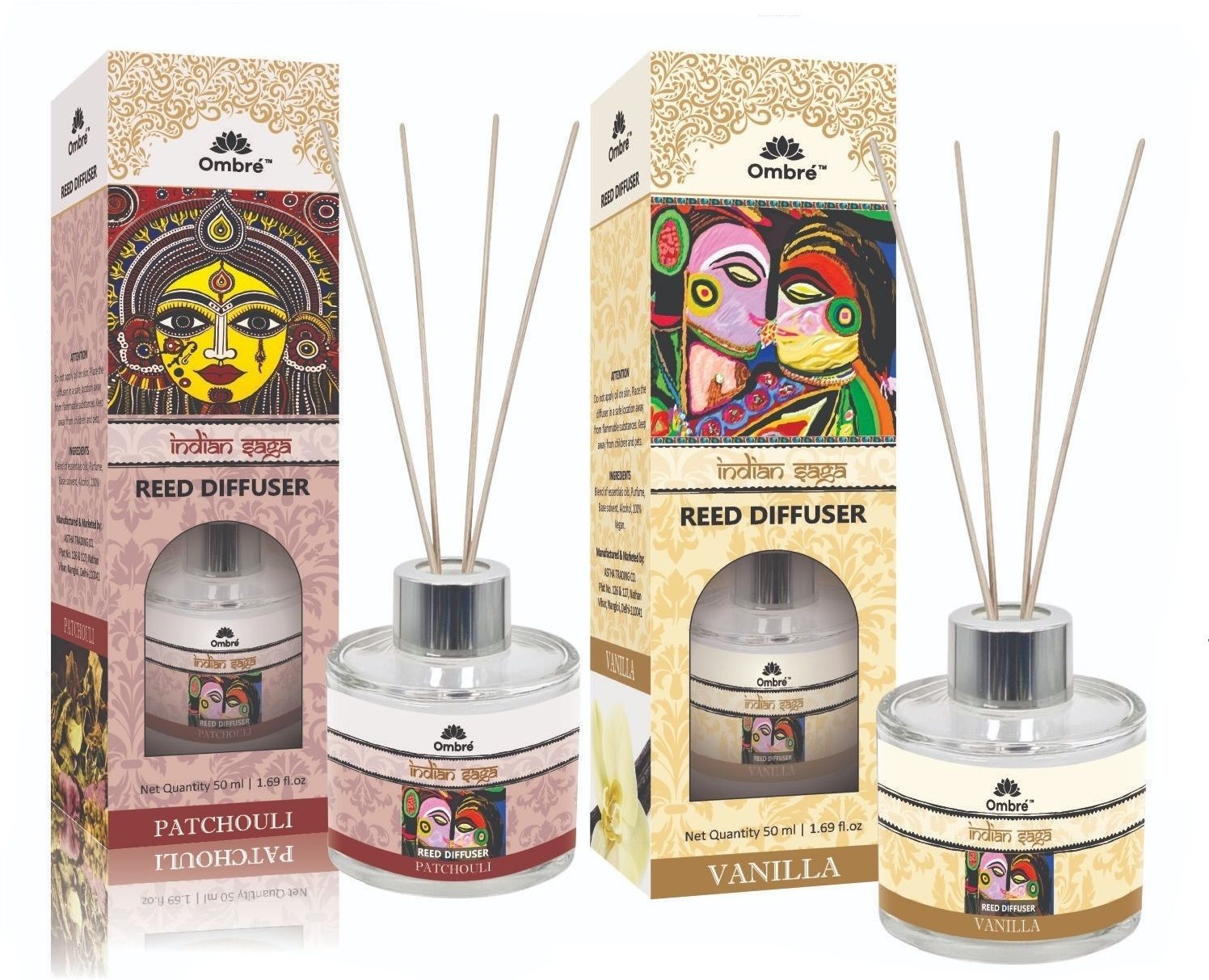 Ombre REED DIFFUSERS Home, Office, Car, Office Cabin, Cubicles, Stores Diffuser-picture-26