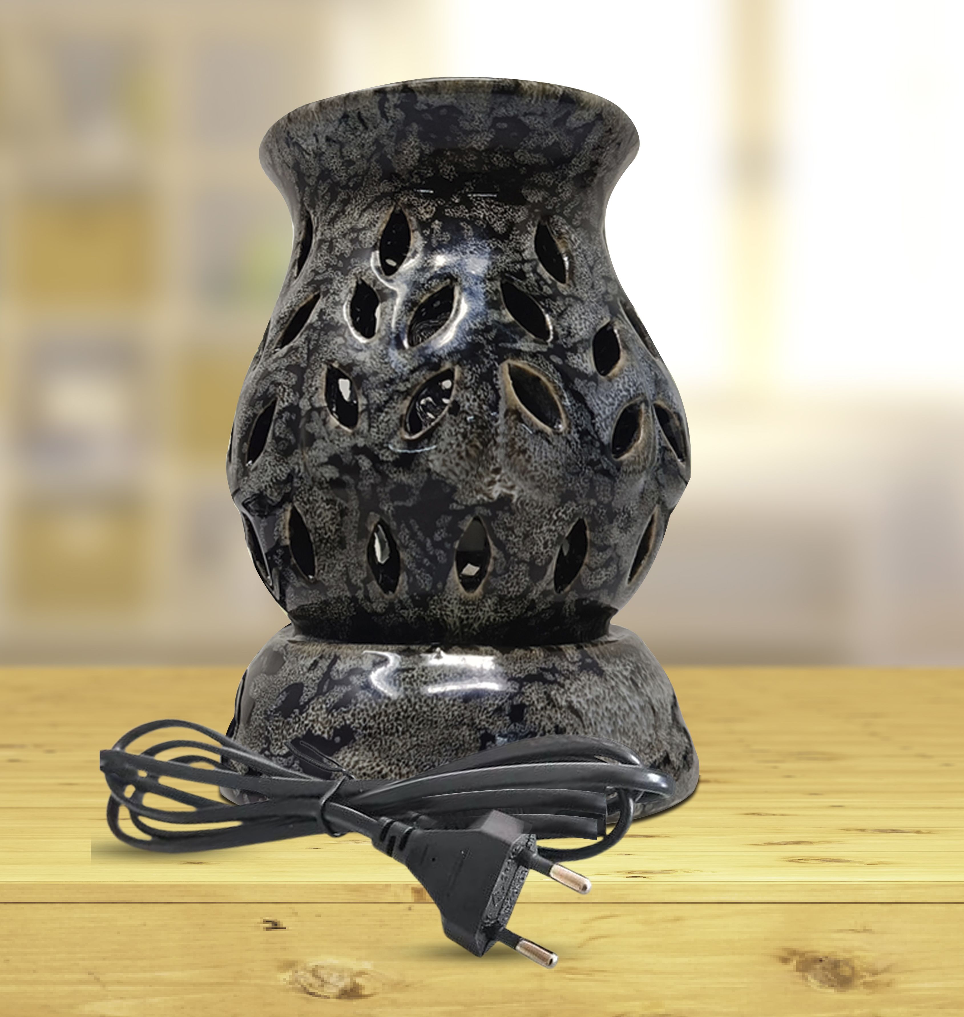 PEEPRESION Ceramic Electric Fragrance Oil Burner Aroma Oil Diffuser-image-43