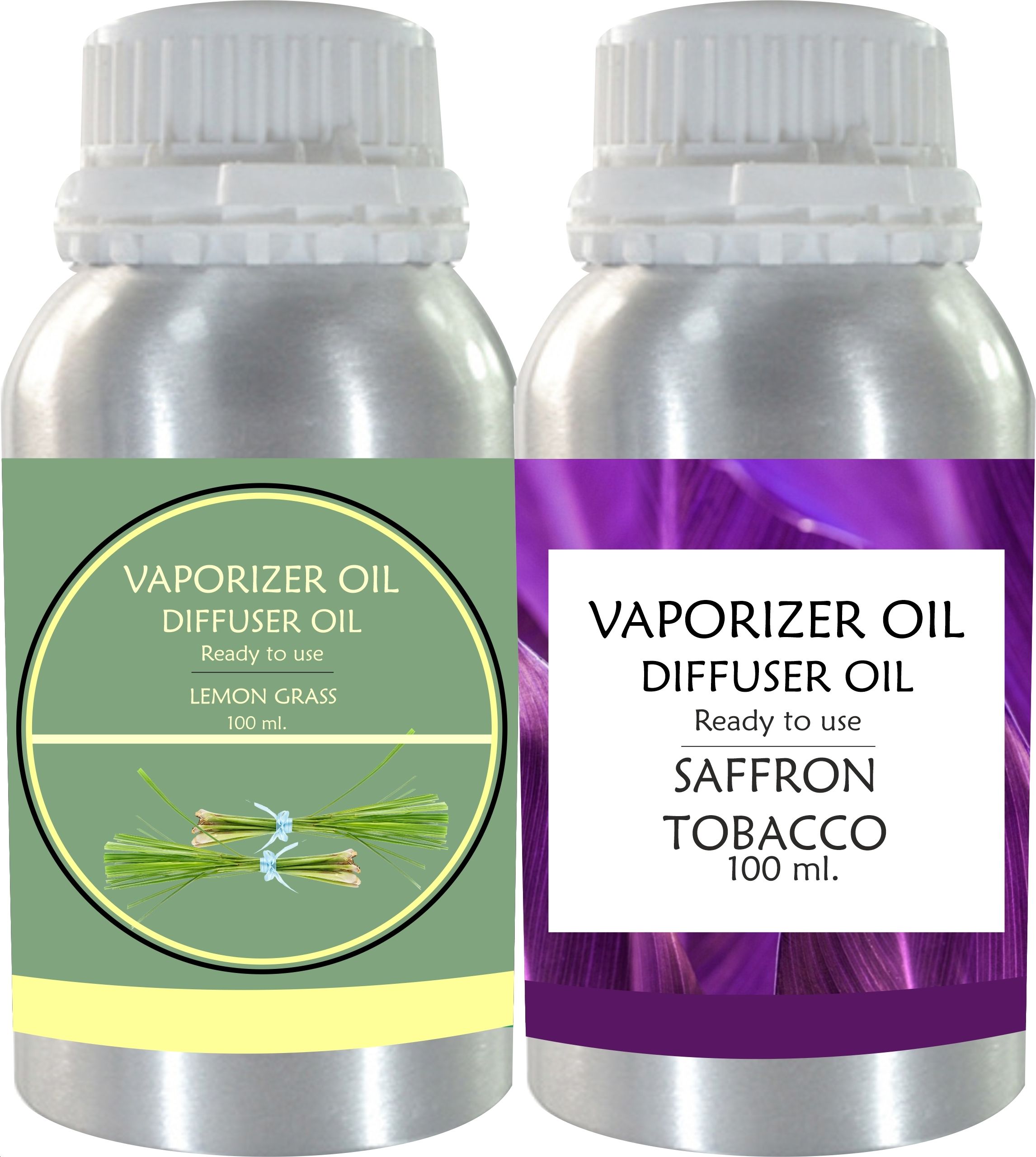 Veena Combo Lemongrass & Saffron Aroma Diffuser Oil, 100ml Long-Lasting Fragrance Room, Garden, Bedding Room, Office, Bar Fragrance Diffuser-picture-35