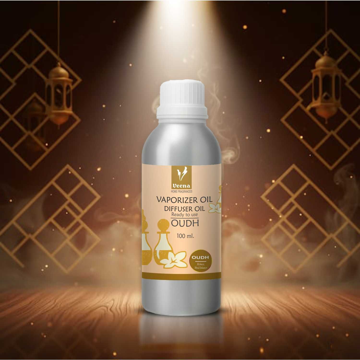 Veena Aroma Oil Diffuser, Burnar Oil, Candle Perfume Home Fragrance (Oudh 100 ml) Room, Garden, Bedding Room, Office, Bar Fragrance Diffuser-picture-34