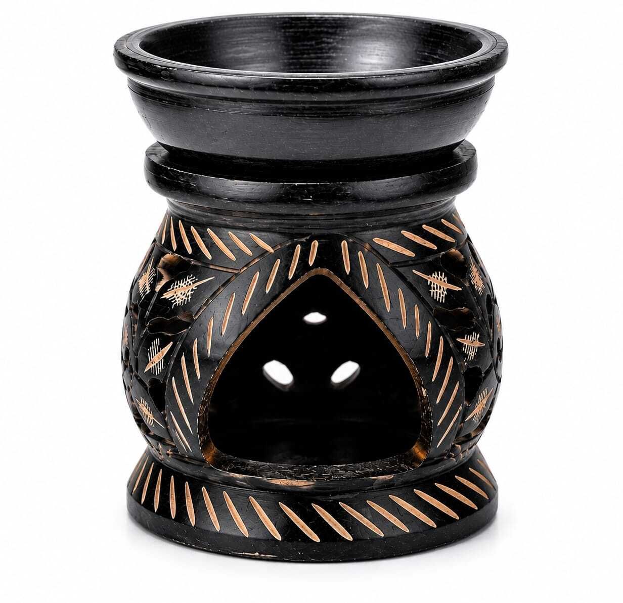 Aabidmalik Traditional Soap Stone Aroma Diffuser Lamp Home Diffuser-image-25