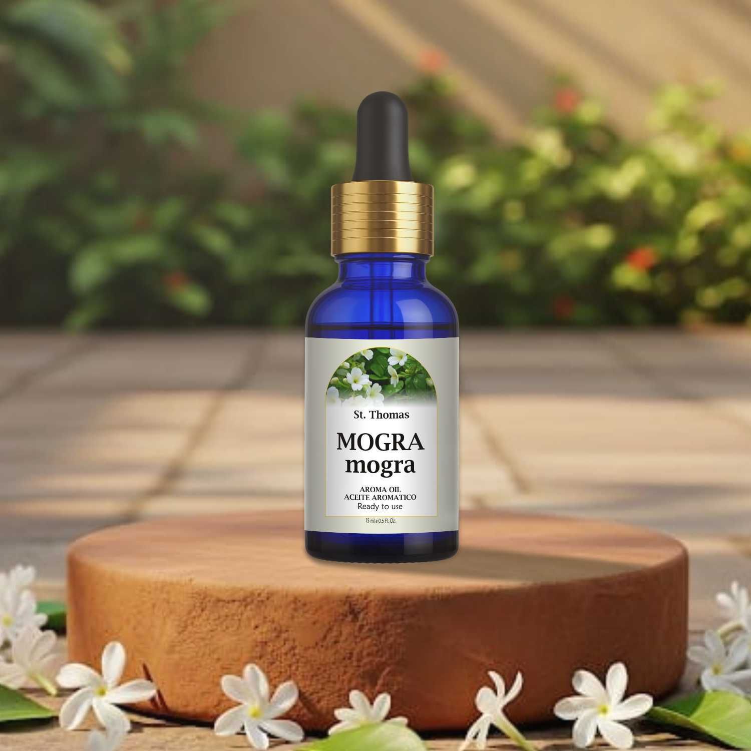 Veena Pure Natural Aroma Oil Diffuser Mogra Home Fragrance 15 ml Room, Garden, Bedding Room, Office, Bar Fragrance Diffuser-image-34