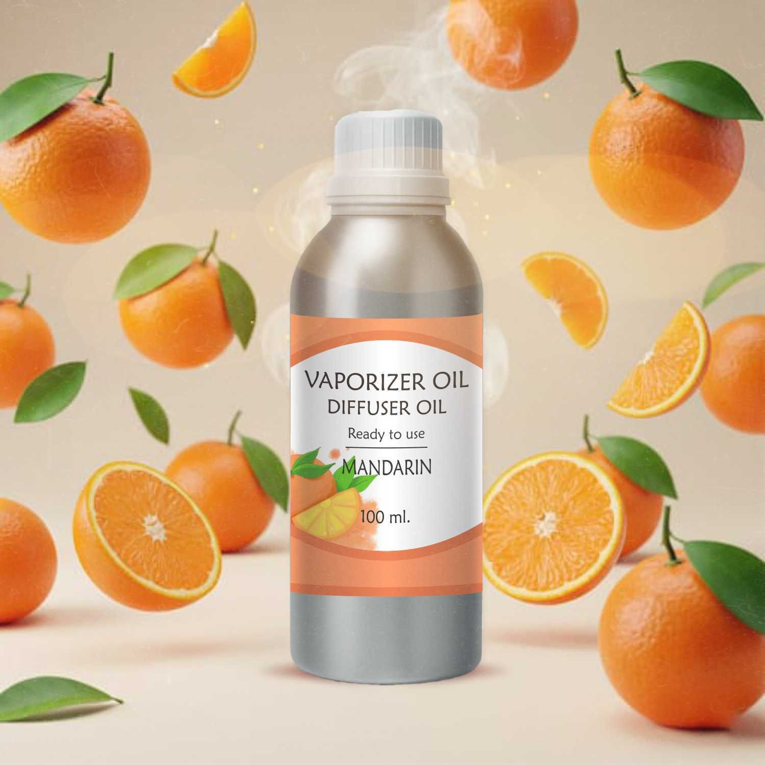 Veena Mandarin Vaporizer Diffuser Oil – Extra Strong Fragrance 100 ml Room, Garden, bedding room, Office, Bar Diffuser-picture-37