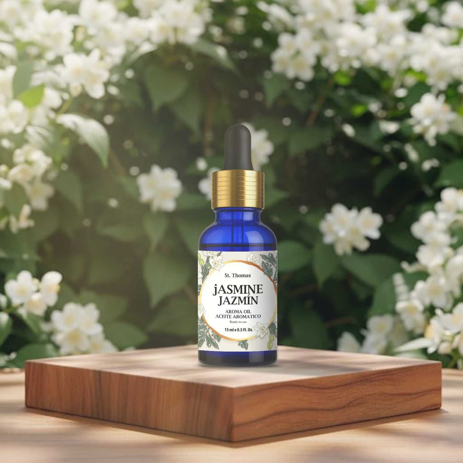 Veena Pure Natural Aroma Oil Diffuser Jasmine Jazmin Home Fragrance 15 ml Room, Garden, Bedding Room, Office, Bar Fragrance Diffuser-picture-24