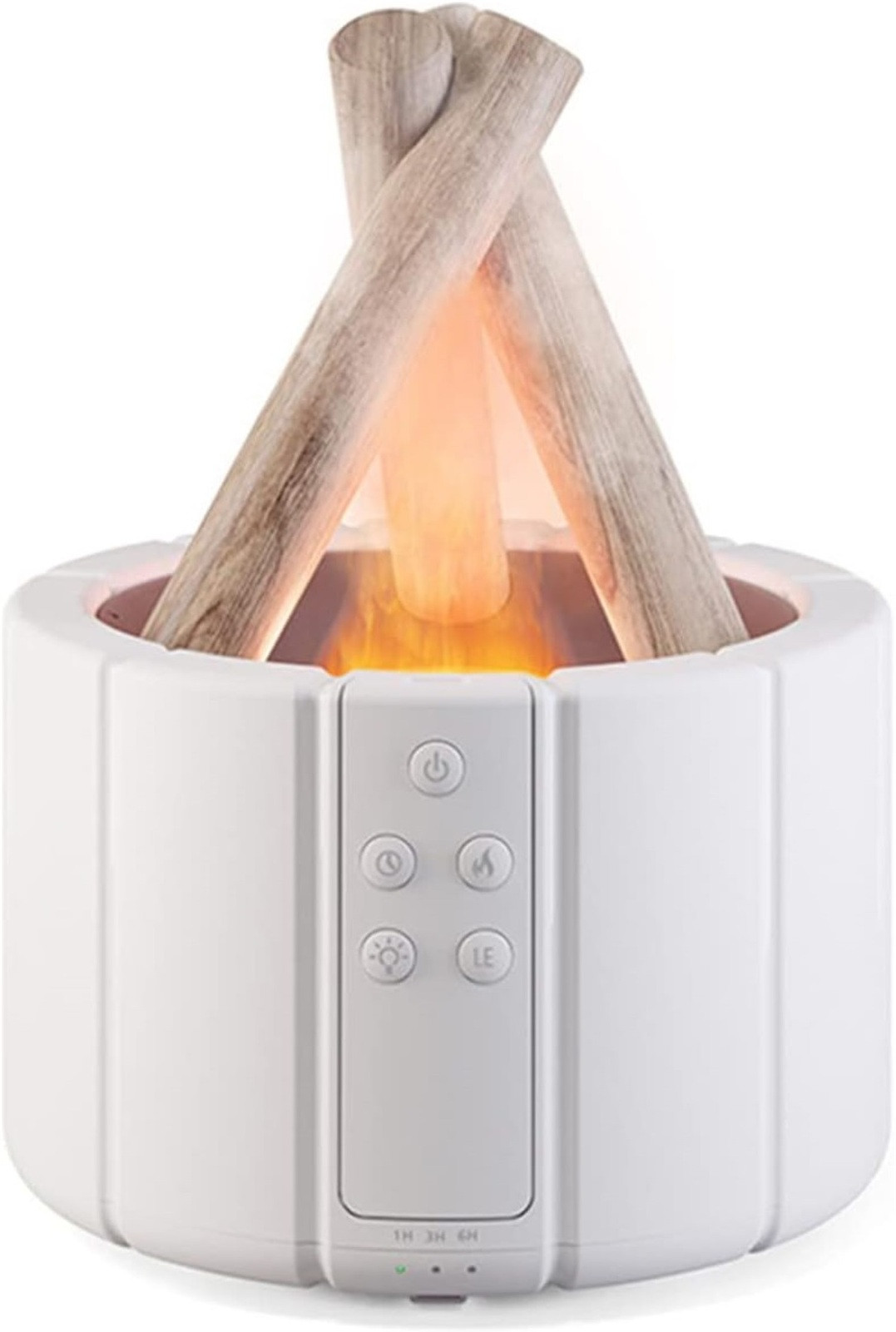 Inditradition Bonfire Shape Aromatherapy Humidifier Diffuser for Home LED, 8 Inches Long, Home Diffuser image 1