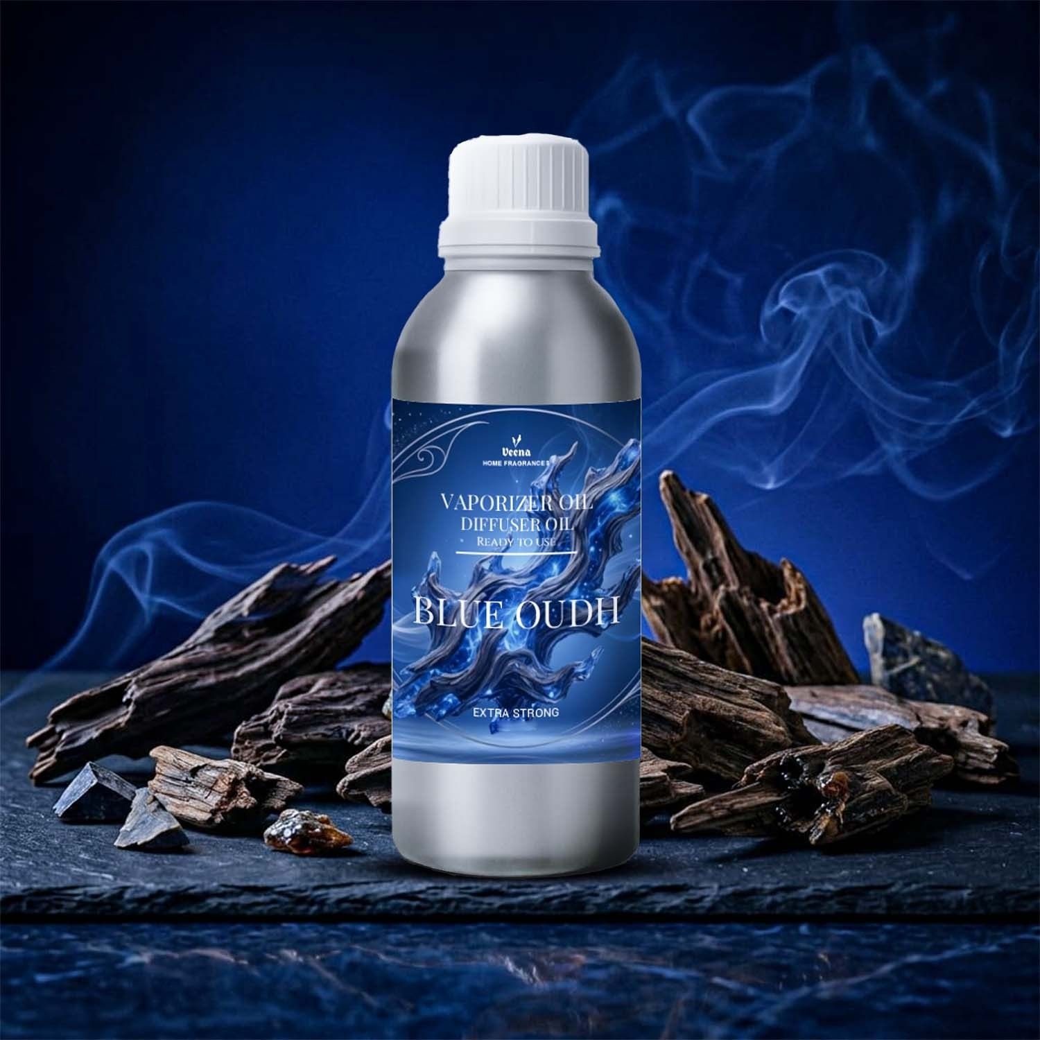 Veena Extra Strong Aroma Diffuser Oil Blue Oudh Perfect for home, office, salon, café & wellness spaces Diffuser-image-29