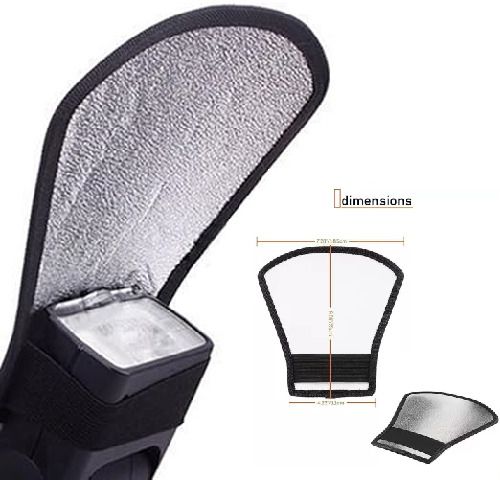 Kate camera flash light card (wight/silver) CAMERA FLASH Diffuser-image-12