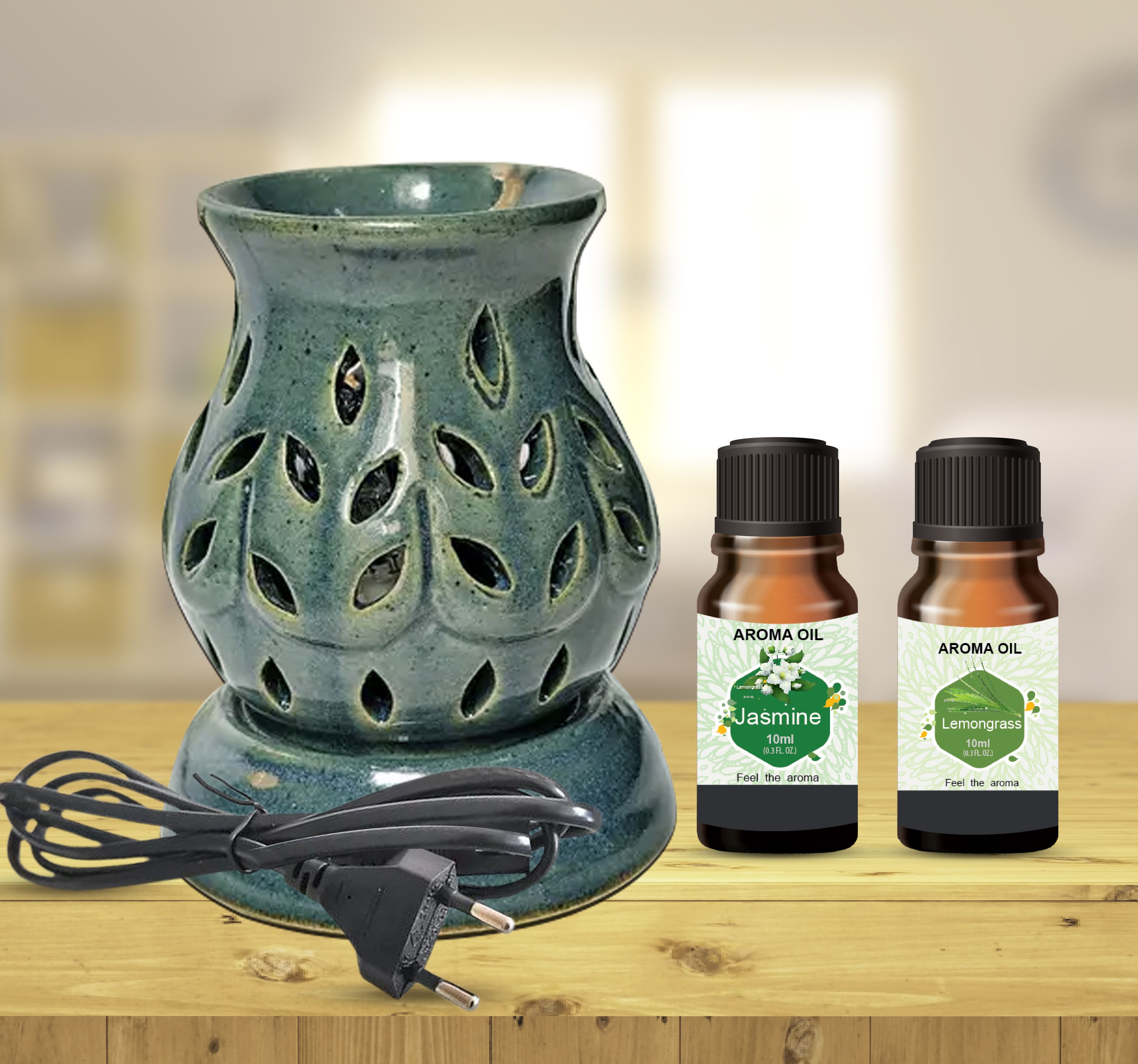 PEEPRESION Fragrance diffuser With Jasmine & Lemongrass Aroma Oil ( 10ml Each ) Fragrance Your Home, Office, Hotel, Conference Hall, Study Table, Parlour, Dinning Table, Yoga Diffuser-image-30