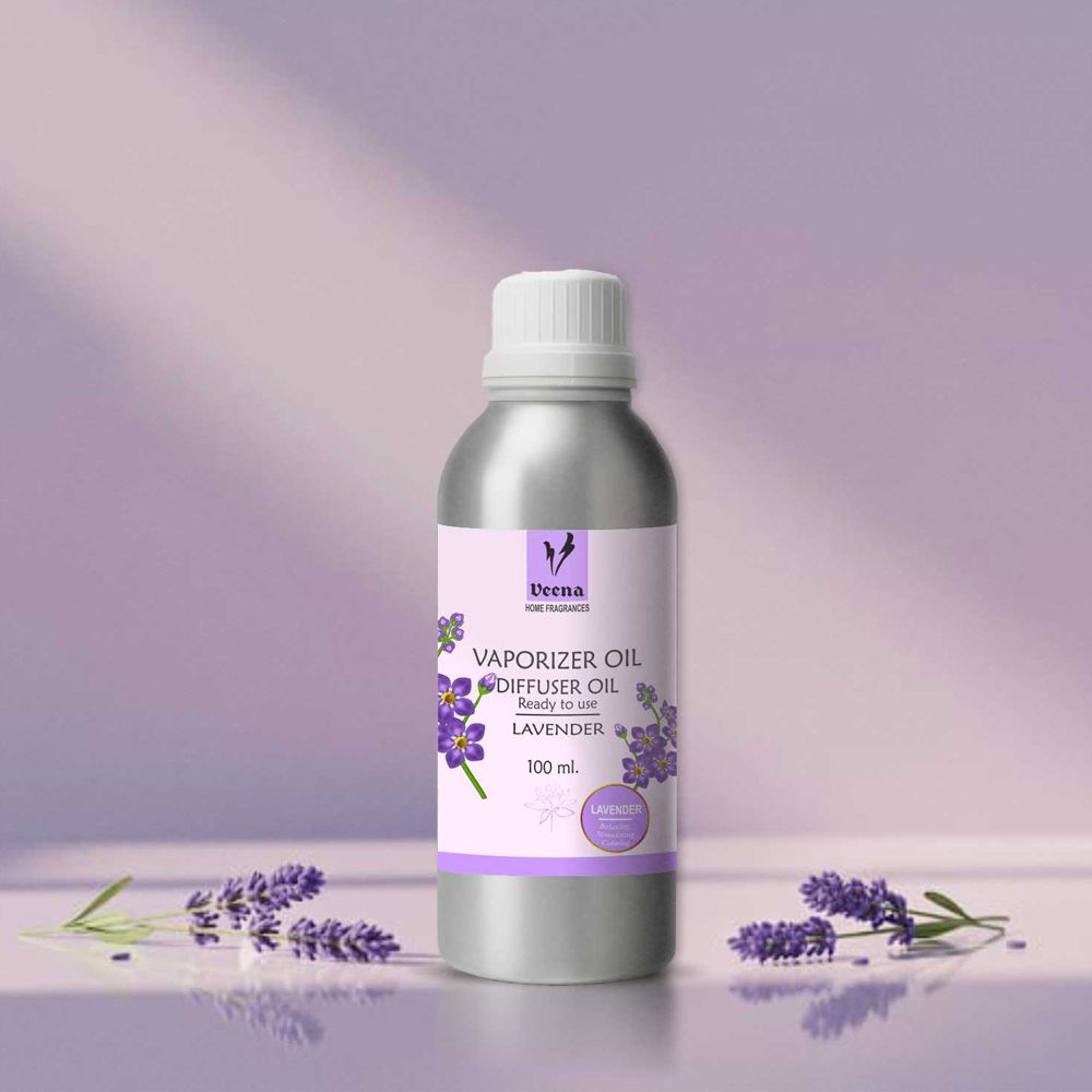 Veena Aroma Oil Diffuser, Burner Oil, Candle Perfume Long-Lasting Fragrance 100 ml Room, Garden, Bedding Room, Office, Bar Fragrance Diffuser-picture-36