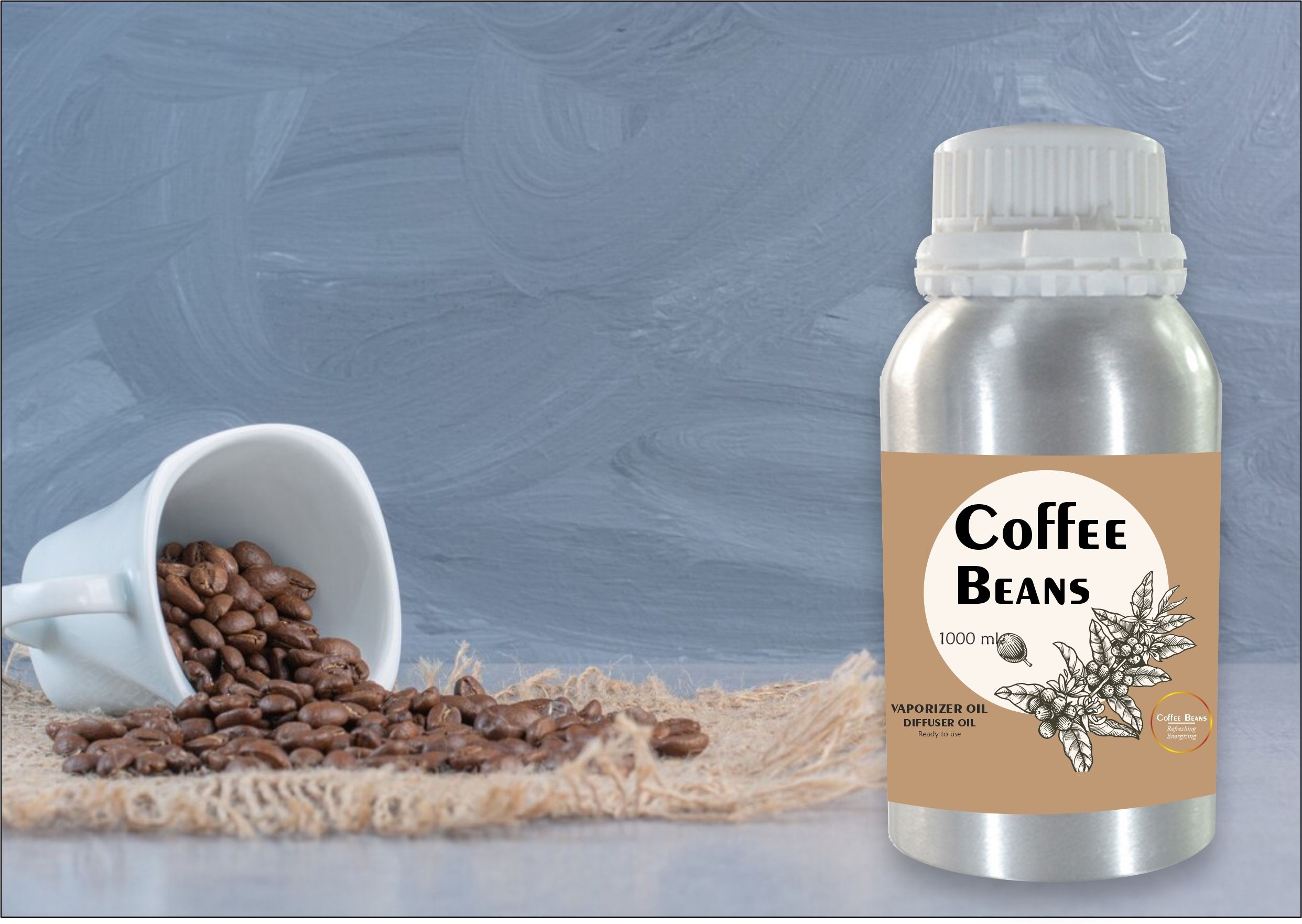 Veena Coffee Beans Vaporizer Diffuser Oil – Extra Strong Fragrance 100 ml Room, Garden, bedding room, Office, Bar Diffuser-picture-20