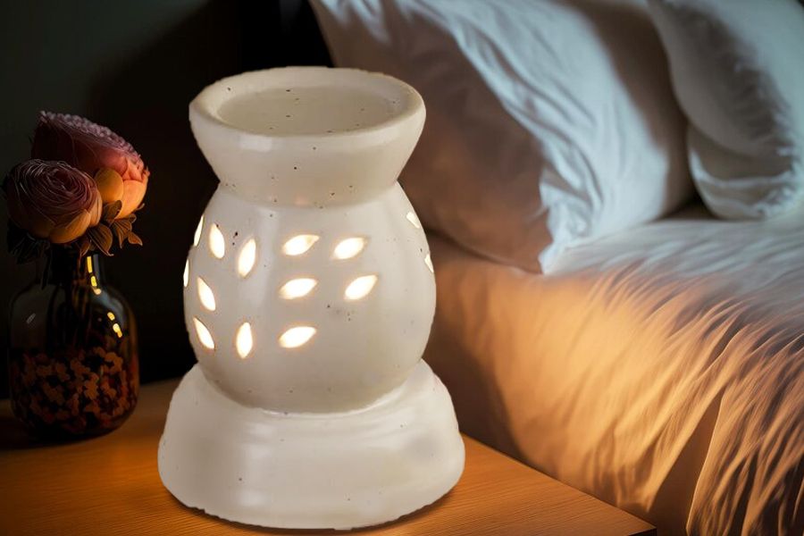 PEEPRESION Premium Round Electric Oil Diffuser With 3-Fragrance Aroma Oil (10ml Each) Scented Aroma Oil Diffuser For Home, Office, Spa, Bedroom, hotel Diffuser-image-7