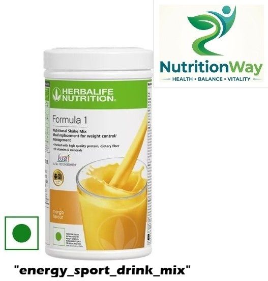 nutritionway HERBALIFE FORMULA 1 MANGO SHAKE 500G energy_sport_drink_mix MANGO Powder-picture-28