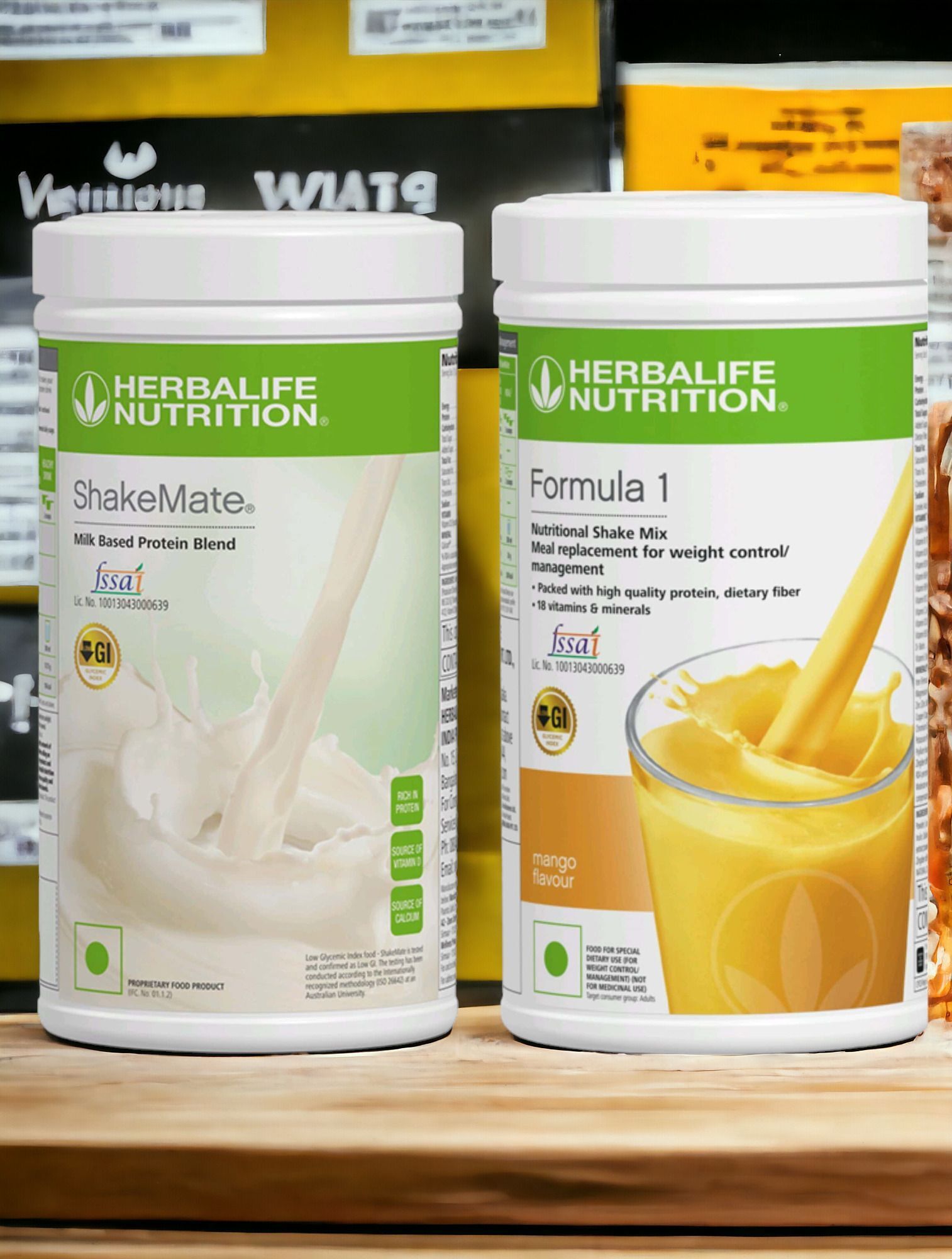vritilife Herbal life Formula 1 Shake mango+shake mate mango+ shake mate Powder-picture-11