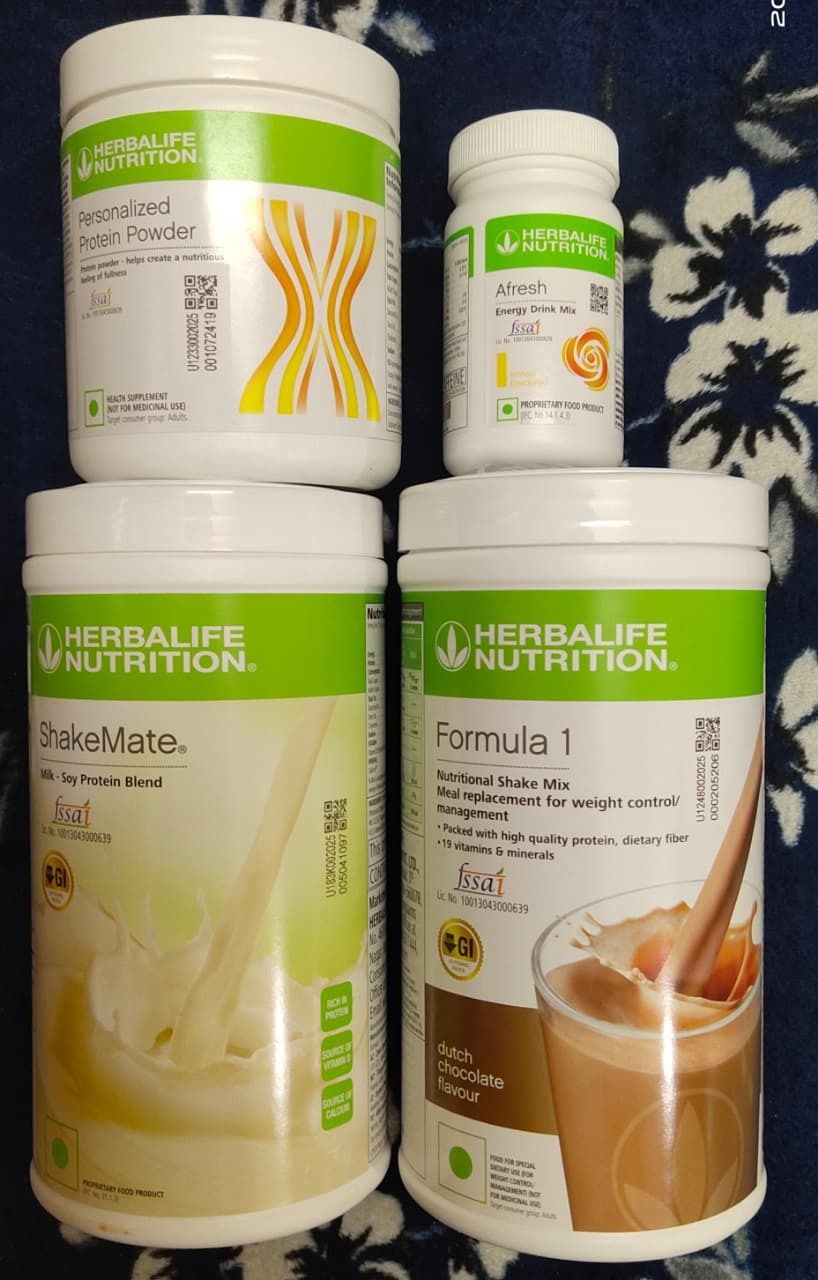 nutritionway HERBALIFE FORMULA 1 CHOCLET SHAKE 500G PERSONALIZED PROTEIN POWDER, LEMON AFRESH, SHAKEMATE Powder-picture-48