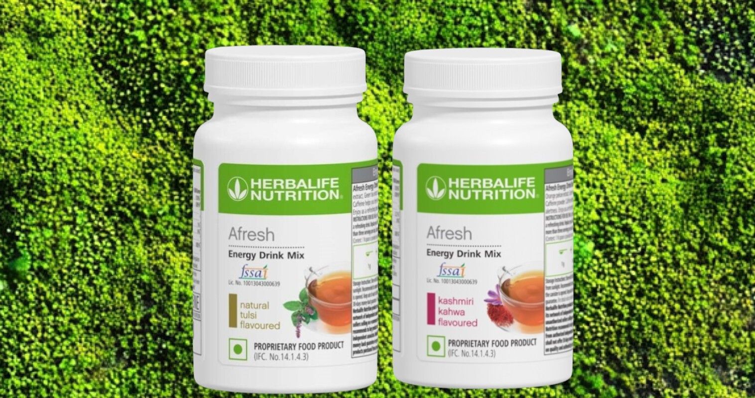 HERBALIFE TULSI/KASHMIRI KAHWA AFRESH 2 PACK, TULSI, KASHMIRI KHAWA Powder-image-17