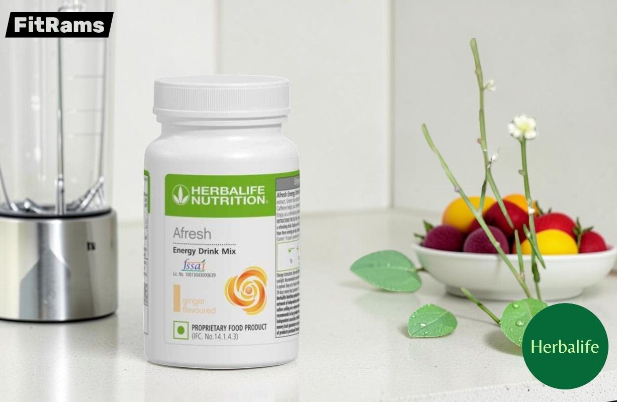 HERBALIFE AFRESH ENERGY DRINK- GINGER (PACK OF 1), GINGER Powder-image-11