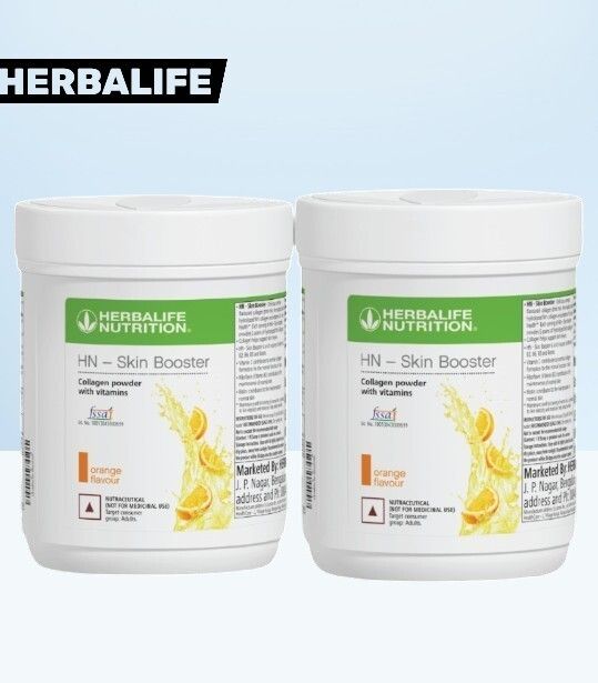 HERBALIFE HN-SKIN BOOSTER CANISTER 2 PACK ORANGE Powder-image-39