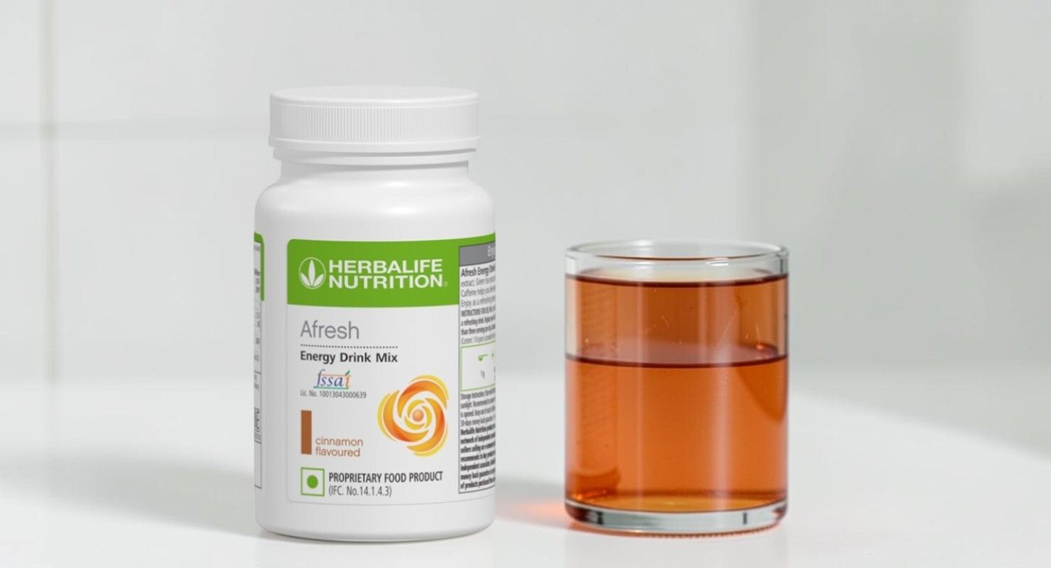 HERBALIFE AFRESH ENERGY DRINK-CINNAMON ( 1PACK) CINNAMON Powder-image-36