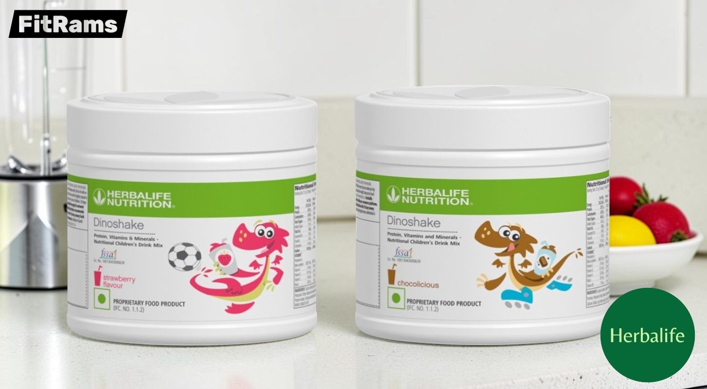 HERBALIFE DINOSHAKE STRAWBERRY/CHOCOLICIOUS 200G PACK 2 CHOCOLATE/STRAWBERRY Powder-image-12