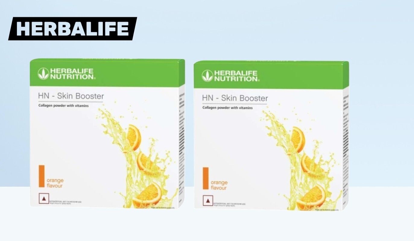 HERBALIFE HN SKIN BOOSTER -COLLAGEN POWDER 30 SACHETS 2 PACK ORANGE Powder-image-4