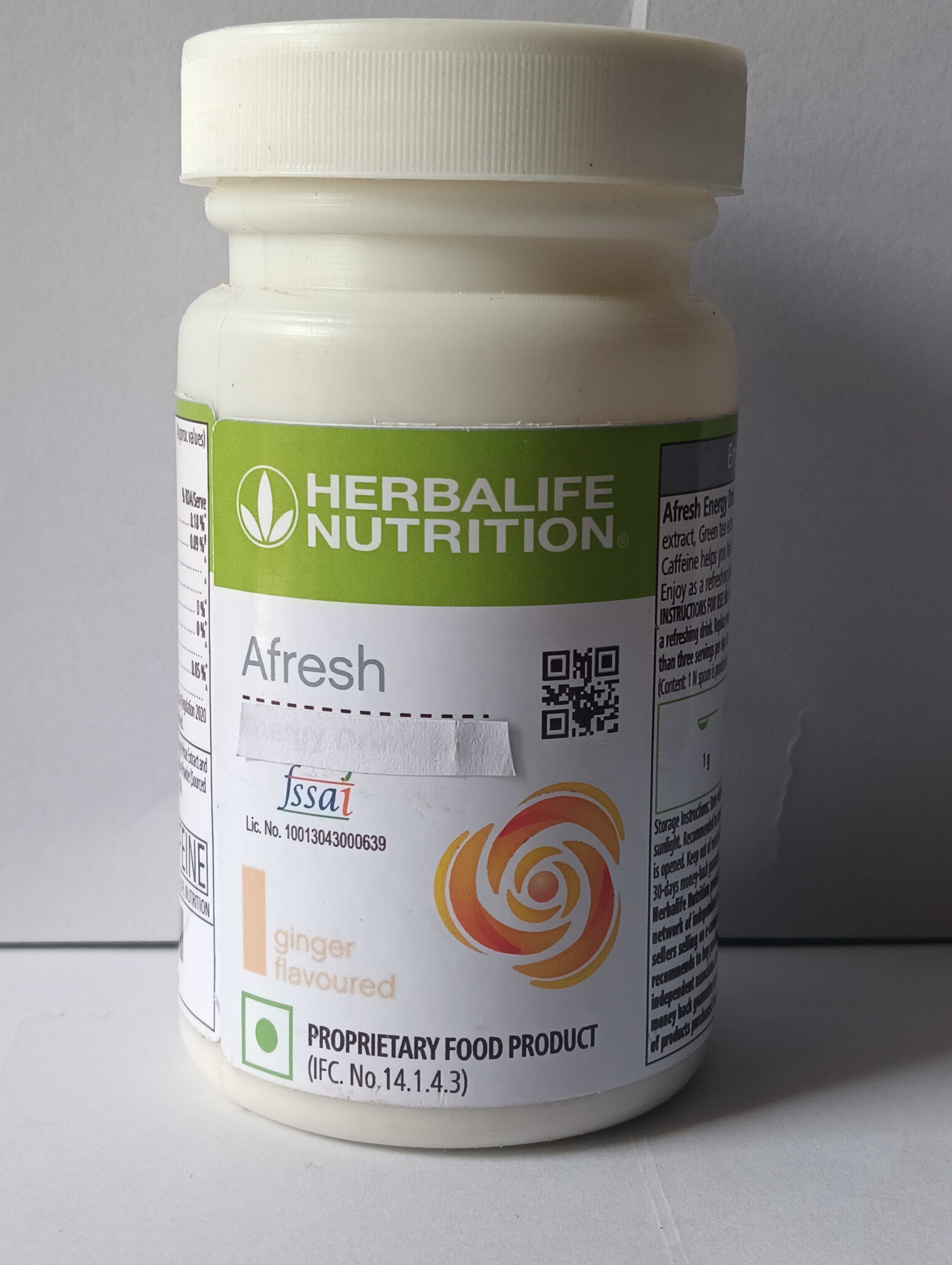 afresh ginger flavour single jjj 180 ginger powder