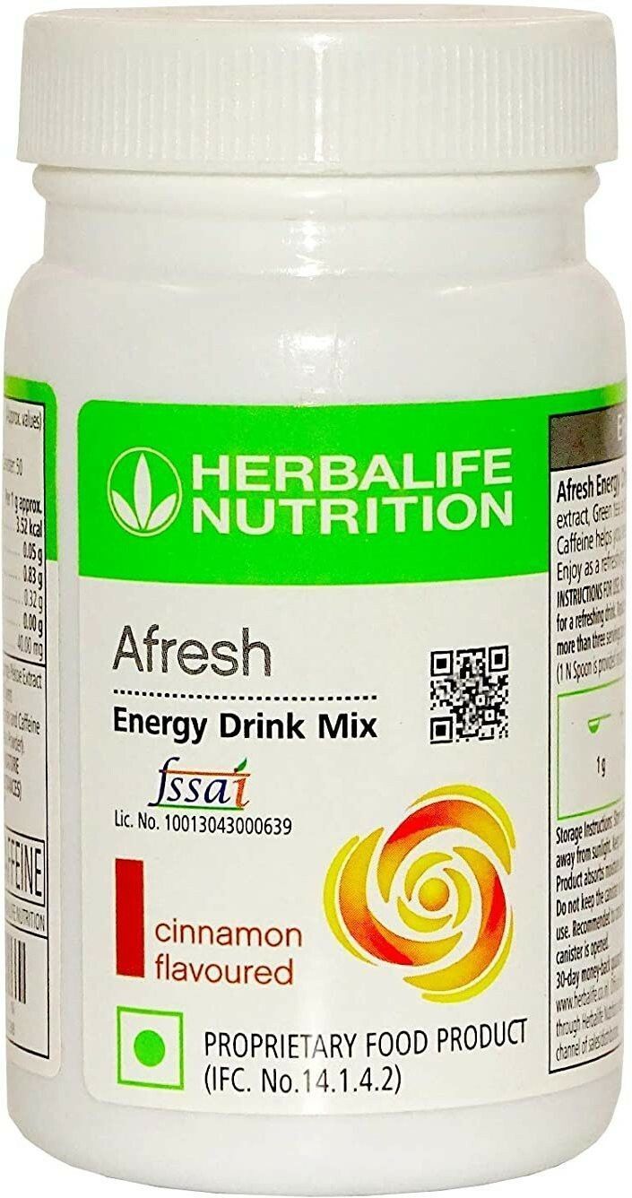 Nutrition HN - AFRESH Protein Blends Energy Drink Mix - Cinnamon Flavour Cinnamon Flavour Powder-image-9