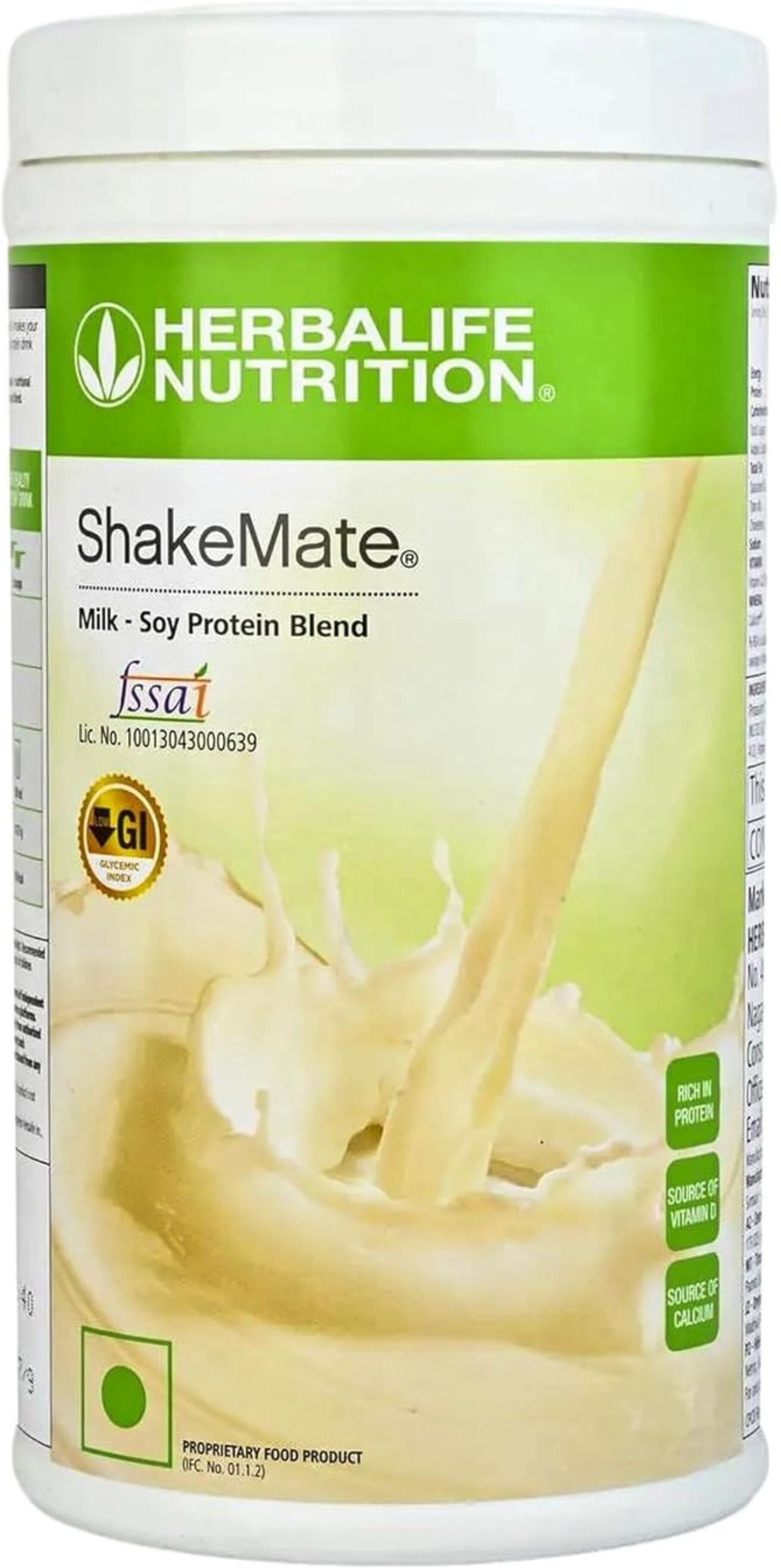 Shakemate – Protein-Rich, Low-Fat Delicious Add-On for Formula 1 Shake – 500g | UNFLAVOUR Powder