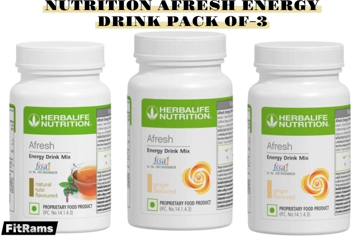HERBALIFE 1 ELAICHI, 2 GINGER AFRESH PACK OF 3 ELAICHI/GINGER Powder-image-30