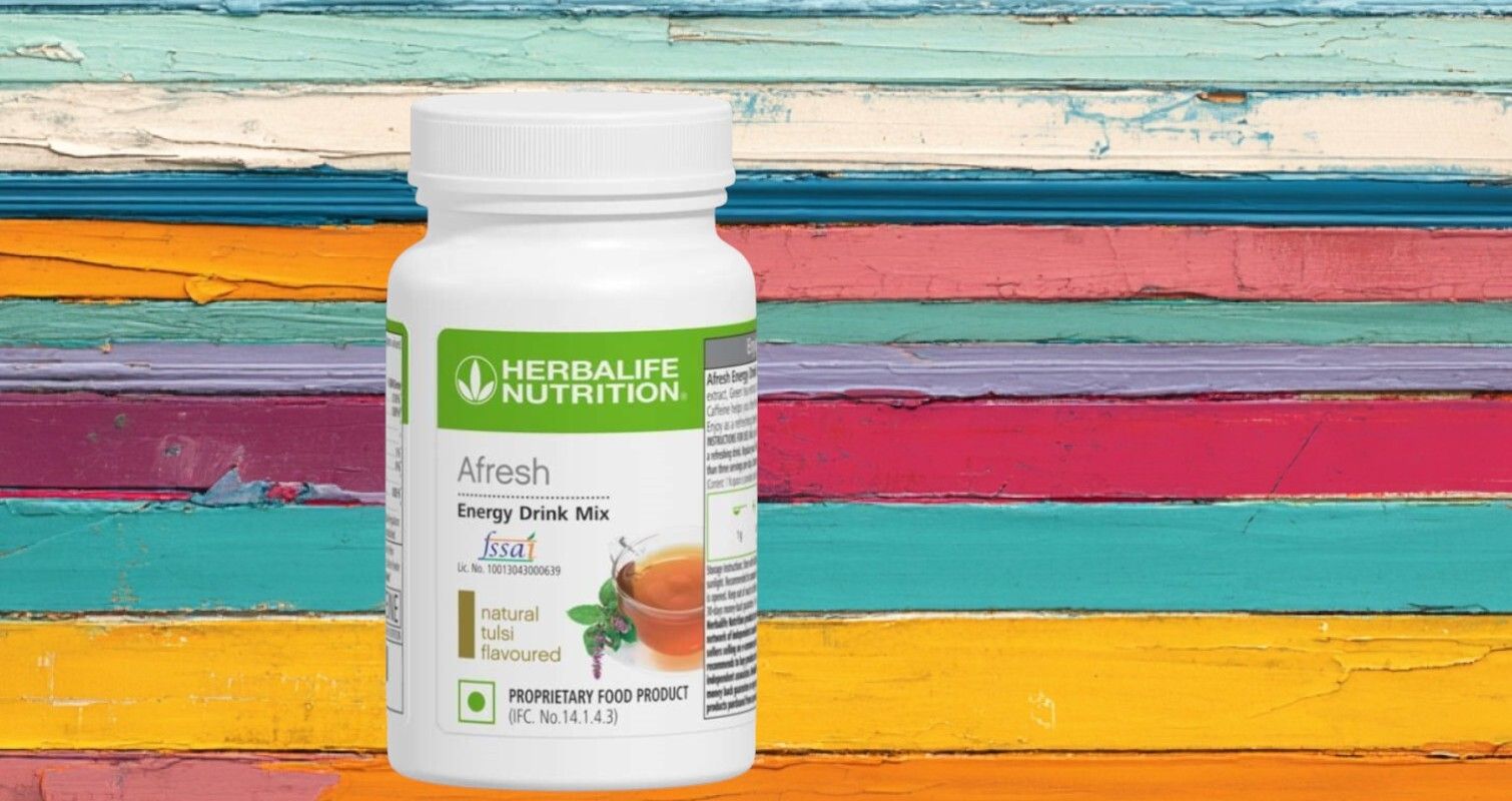 HERBALIFE AFRESH ENERGY DRINK- TULSI PCK 1 TULSI Powder-image-43