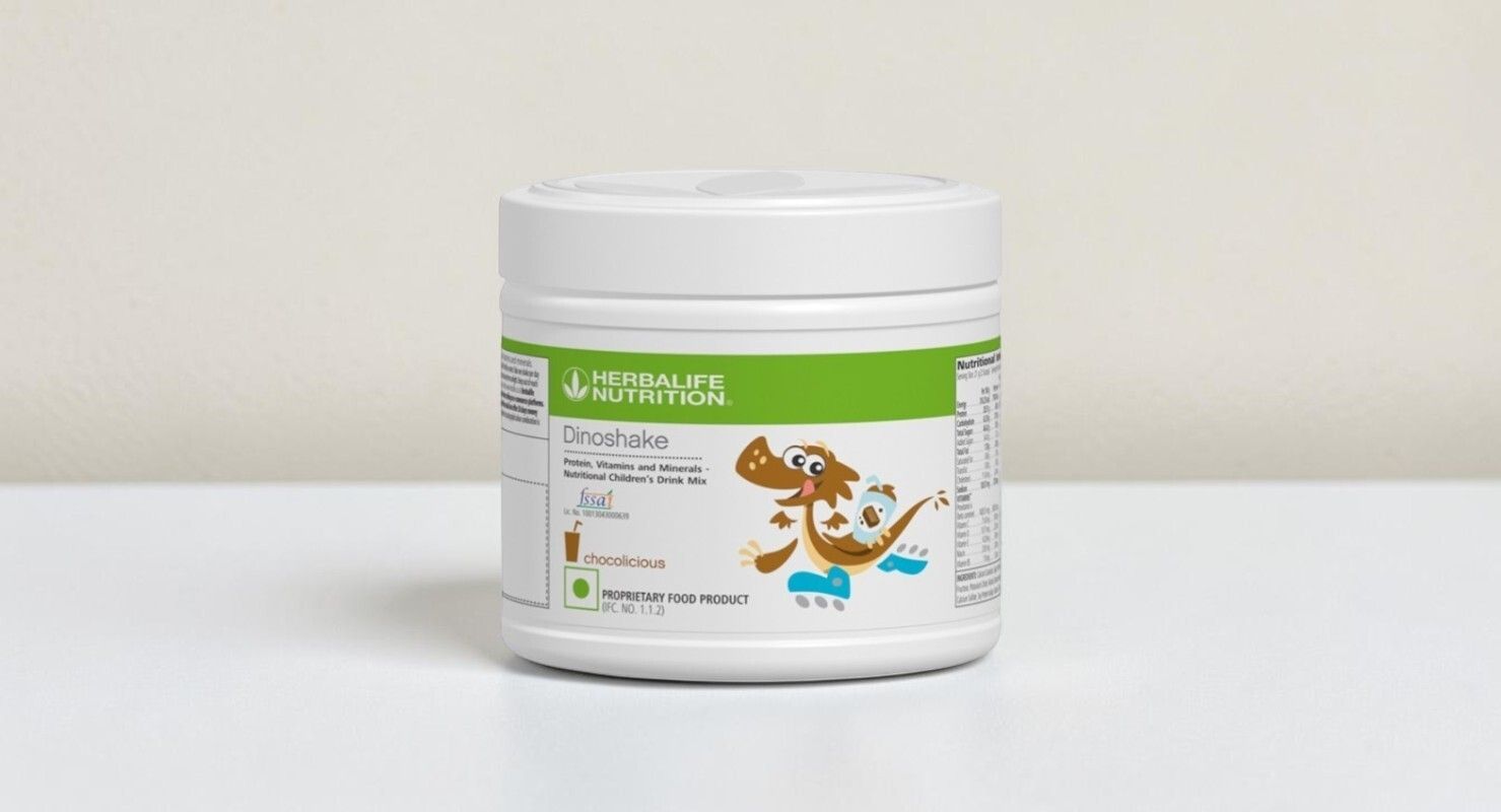 HERBALIFE DINOSHAKE CHOCOLICIOUS 200G (1 PACK), CHOCOLATE Powder-image-14