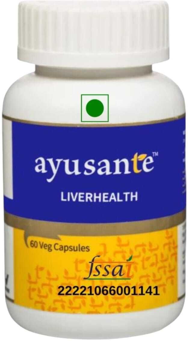 AYUSANTE LIVERHEALTH 60 CAPSULESPACK OF 1 UNFALVAR Capsules