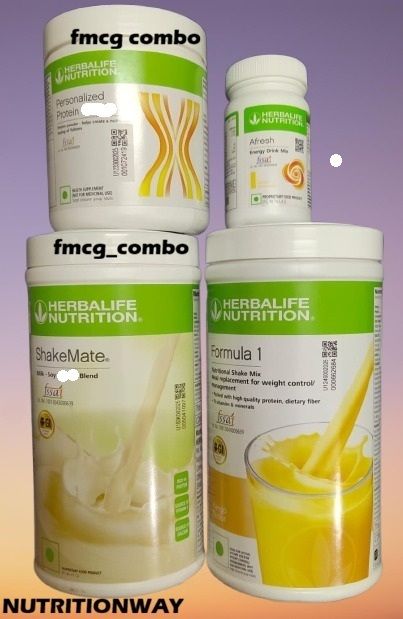 nutritionway HERBALIFE FORMULA 1 MANGO SHAKE 500G fmcg combo PERSONALIZED PROTEIN POWDER, LEMON AFRESH, SHAKEMATE Powder-picture-27
