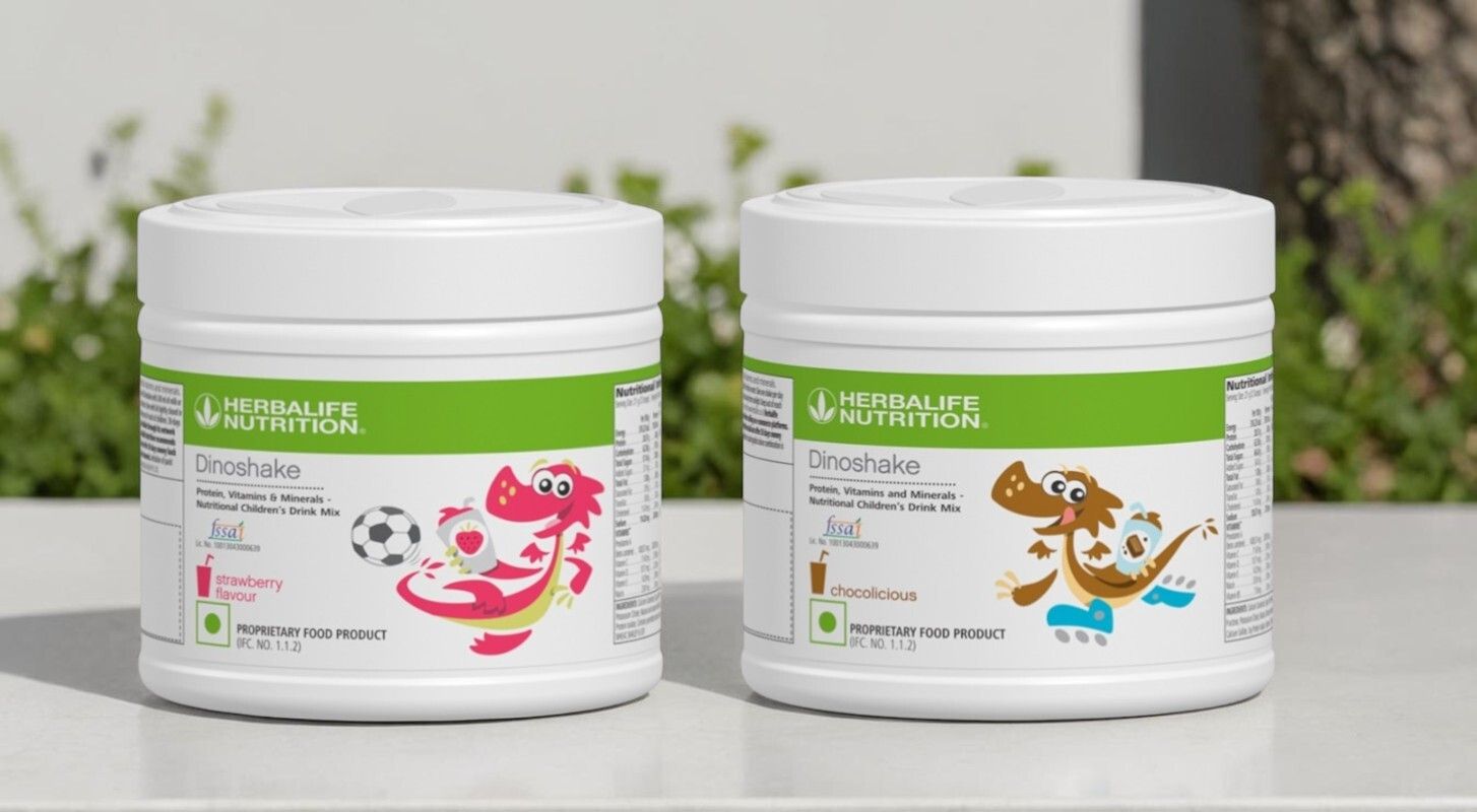 HERBALIFE (DINOSHAKE CHOCOLATE/STRAWBERRY 200G) PCK 2 CHOCOLATE/STRAWBERRY Powder-image-4