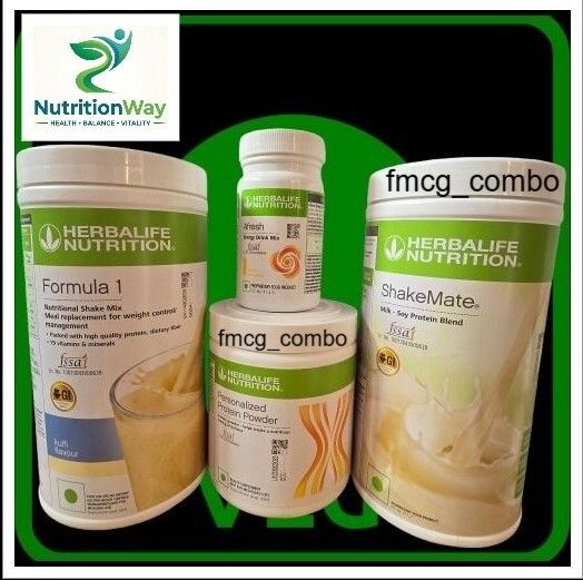HERBALIFE FORMULA 1 KULFI SHAKE 500G fmcg_combo PERSONALIZED PROTEIN POWDER, SHAKEMATE, LEMON AFRESH Powder-image-37