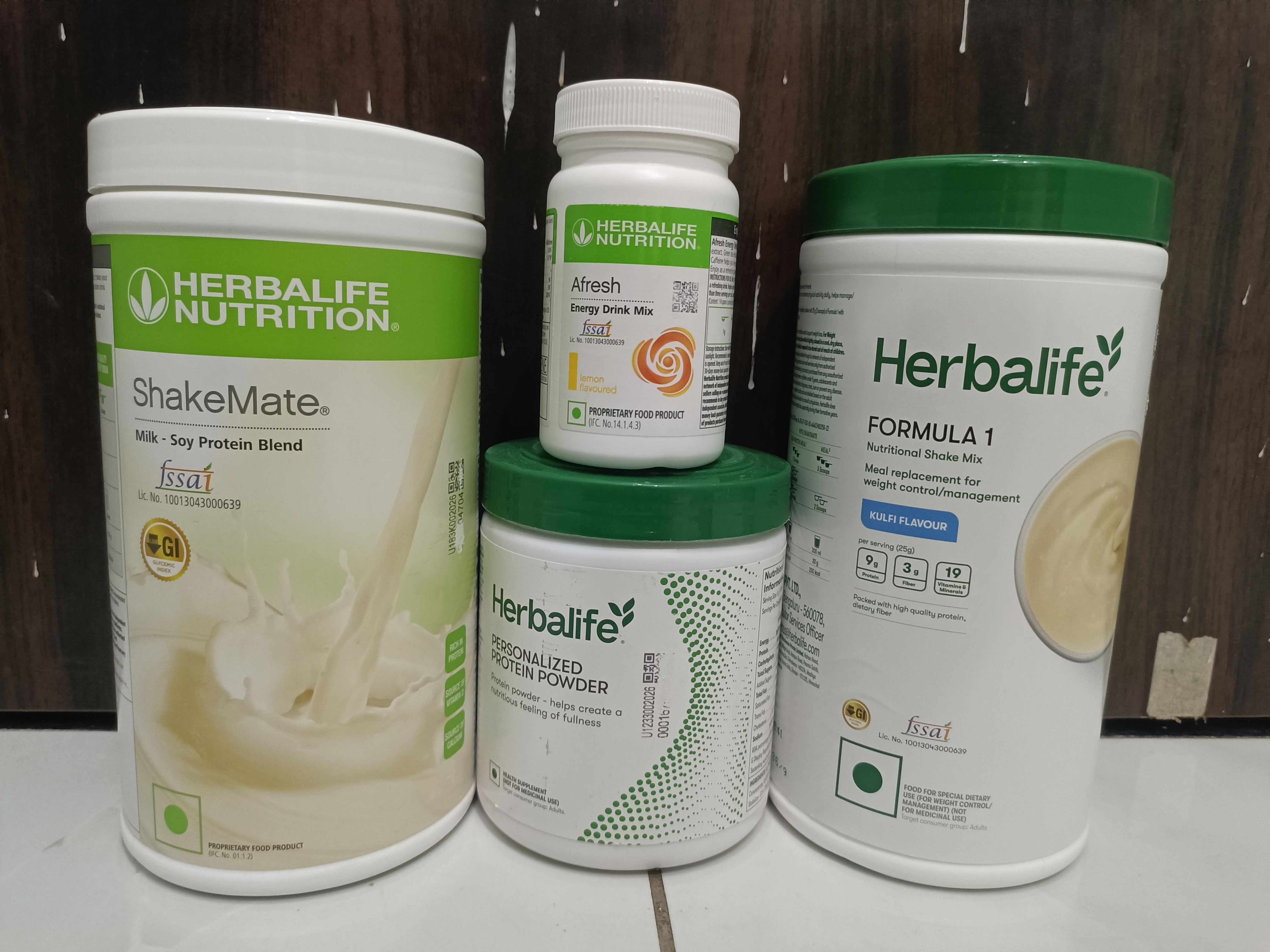 herbalife nutrition NUTRITION F1 KULFI SHAKE PROTEIN POWDER200GM SHAKEMATE AFRESH LEMON protein200gm, shakemate500g, vanilla500gm, lemon50g Powder-picture-28