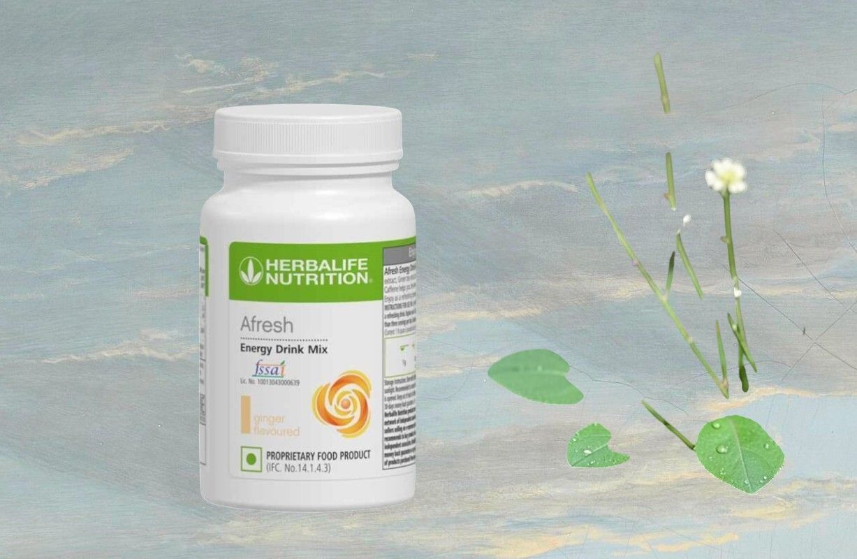 HERBALIFE AFRESH ENERGY DRINK- GINGER PACK OF 1, GINGER Powder-image-10