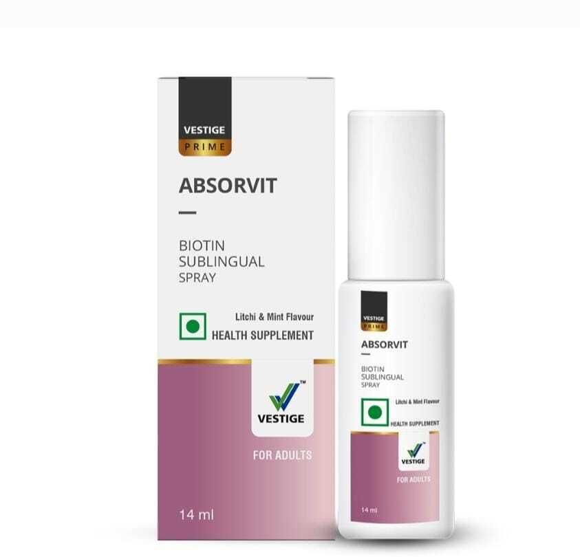 Vestige Prime Absorvit Biotin Sublingual Spray. UNFALVAR Drink