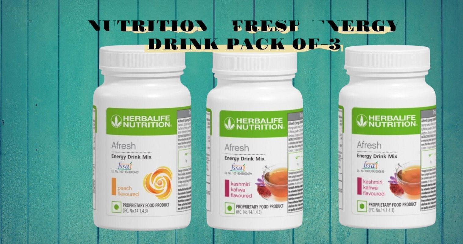 HERBALIFE 1 PEACH,2 KASHMIRI KAHWA AFRESH PACK 3 PEACH, KASHMIRI KAHWA Powder-image-43
