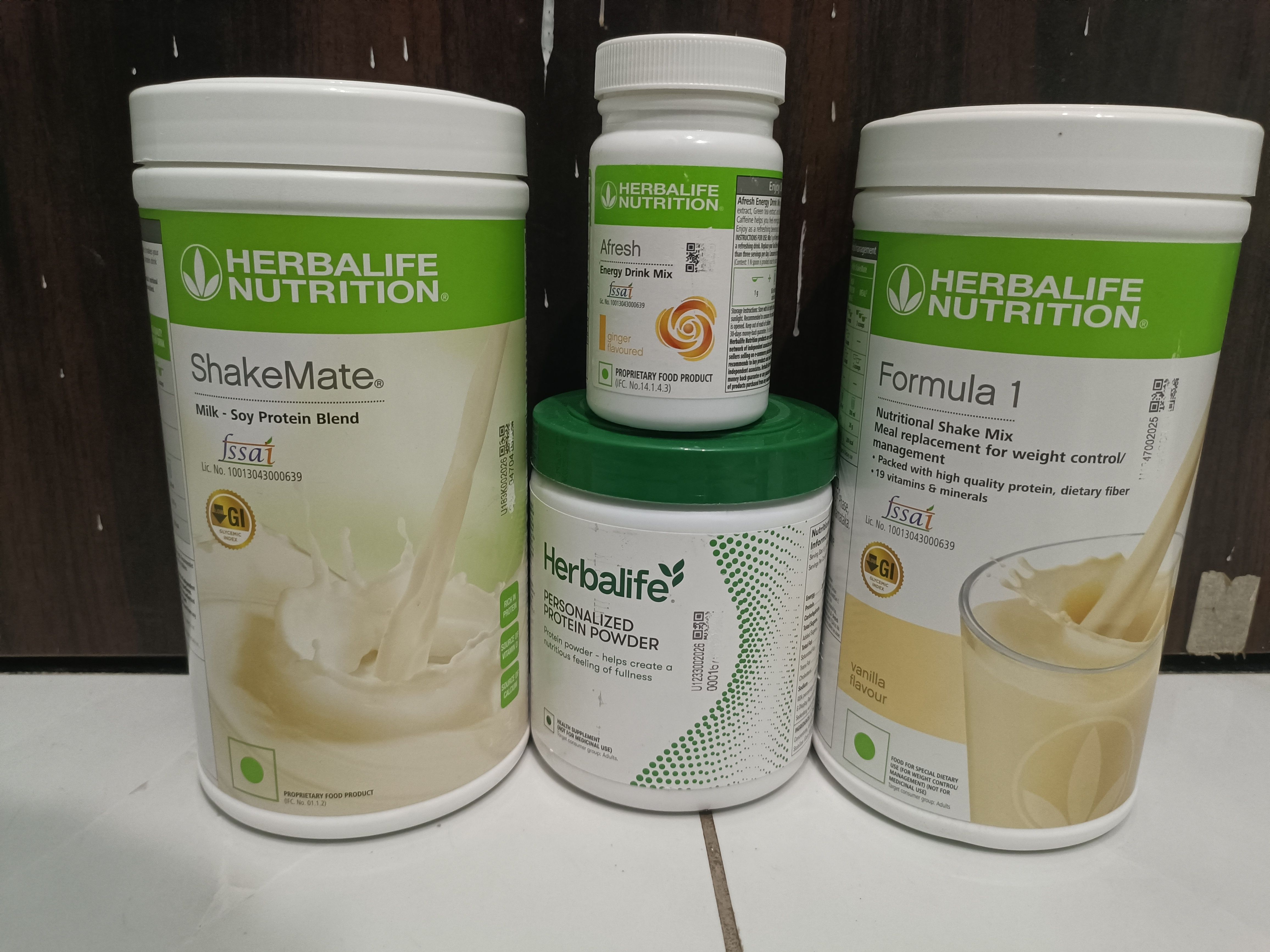 herbalife nutrition NUTRITION WEIGHT LOSS VANILLA SHAKE PROTEIN POWDER200GM SHAKEMATE AFRESH GINGER protein200gm, shakemate500g, lemon50g Powder-picture-20