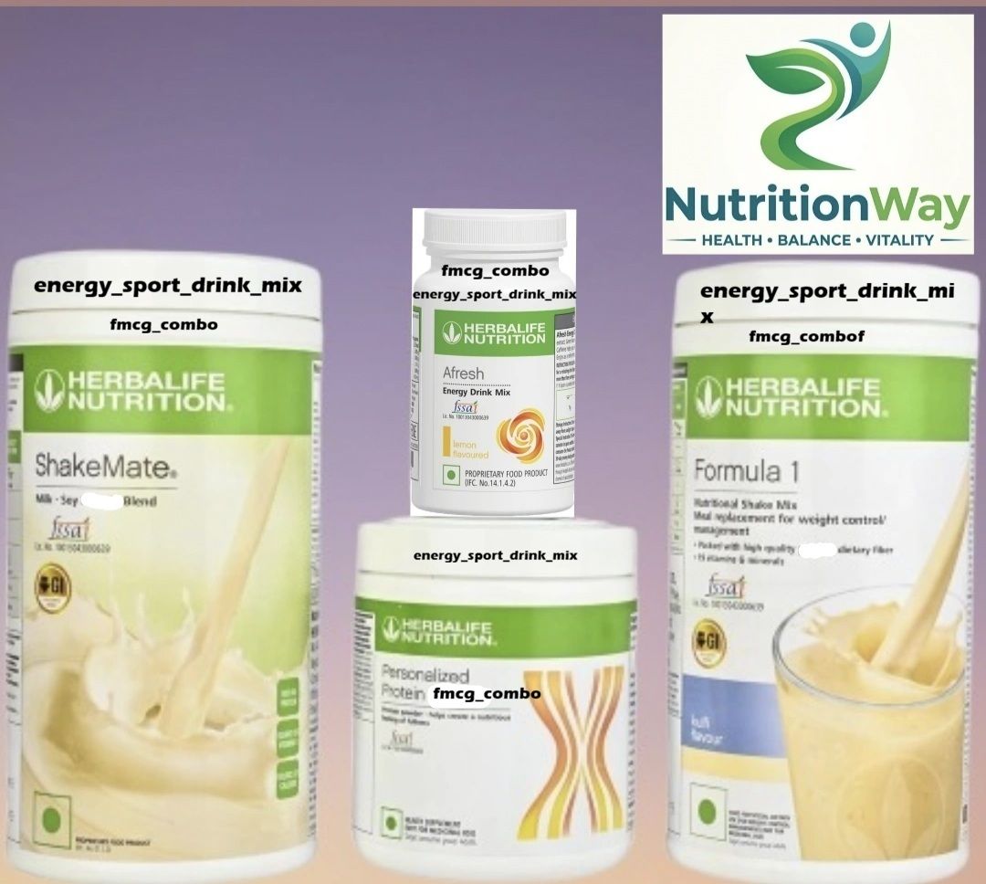 HERBALIFE FORMULA 1 KULFI SHAKE 500g fmcg_combo PERSONALIZED PROTEIN POWDER, SHAKEMATE, LEMON AFRESH Powder-image-9