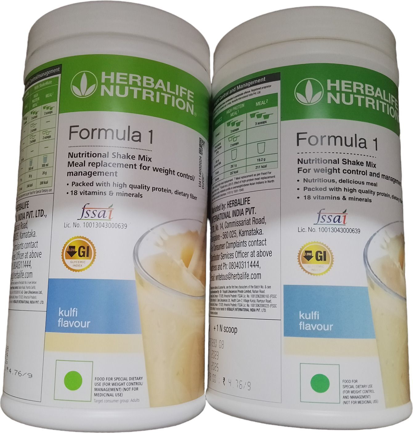 avr Herbalife Formula 1 Shake kulfi pack of 2 kulfi pack of 2 Powder-picture-27