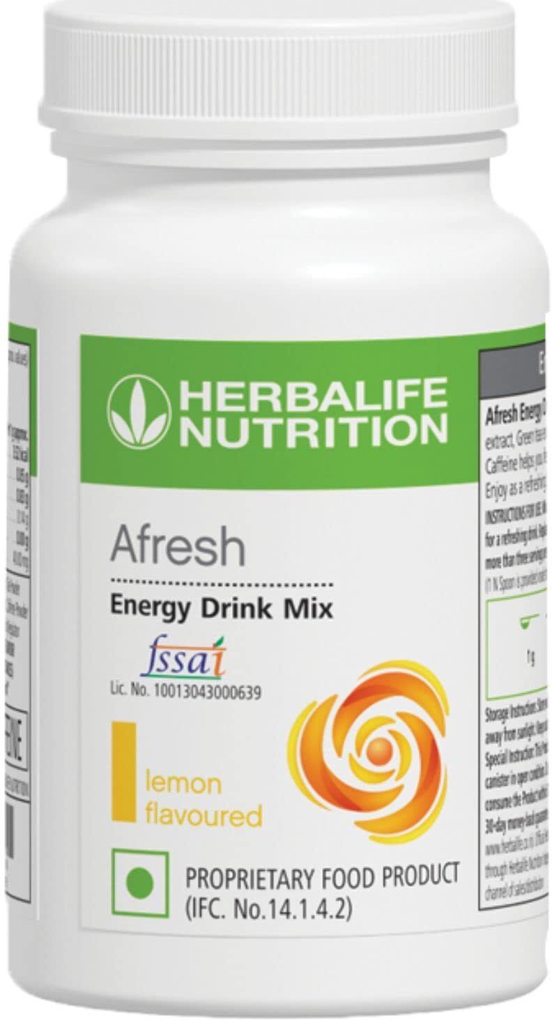 nutritionway HERBALIFE L;EMON AFRESH ENERGY DRINK MIX 50G LEMON, PEECH, GENGER, TULSI, ELAICHI, CHINEMON Powder-picture-47