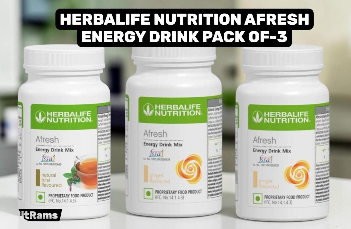 HERBALIFE 1 TULSI,2 GINGER AFRESH PACK OF 3 TULSI/GINGER Powder-image-29
