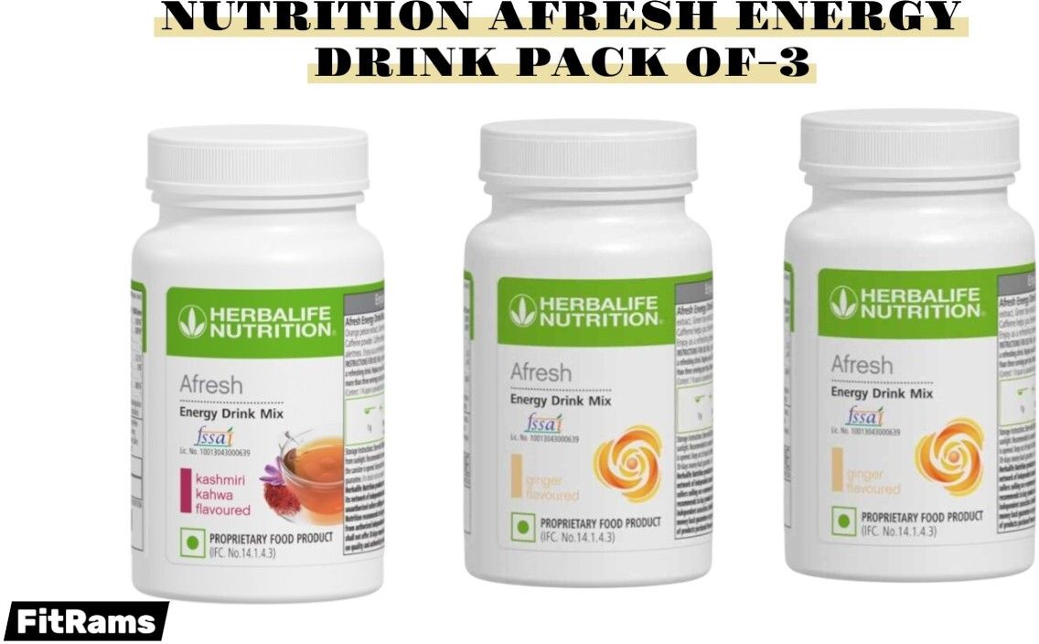 HERBALIFE 1 KASHMIRI KAHWA,2 GINGER AFRESH PACK OF 3 KASHMIRI KAHWA/GINGER Powder-image-32