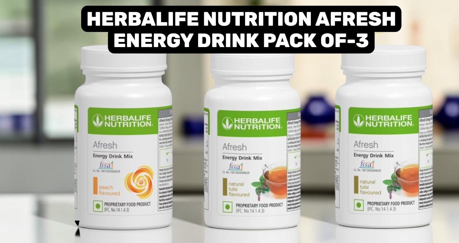 HERBALIFE 1 PEACH,2TULSI AFRESH PACK OF 3 PEACH/TULSI Powder-image-27