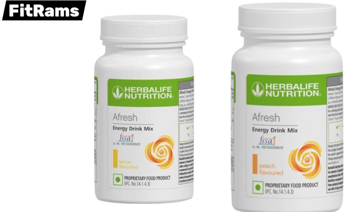 fitrams HERBALIFE LEMON/PEACH AFRESH PACK 2 LEMON/ PEACH Powder-picture-17