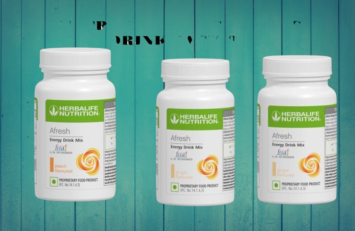 HERBALIFE 1 PEACH,2 GINGER AFRESH PACK 3 PEACH, GINGER Powder-image-48