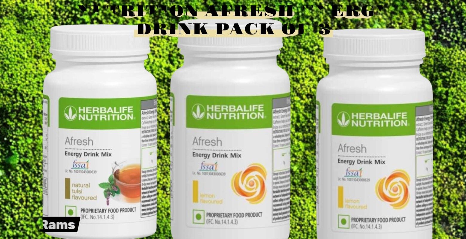 HERBALIFE 1 TULSI,2 LEMON AFRESH 3 PCK TULSI, LEMON Powder-image-49